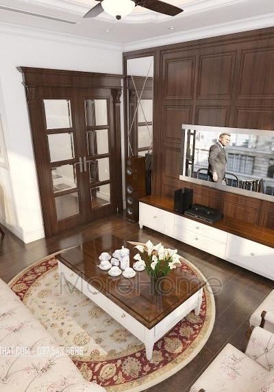 Hoàn thiện công trình thiết kế thi công biệt thự tân cổ điển cao cấp Splendora