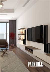 Mẫu thiết kế nội thất chung cư hiện đại Parkhill 