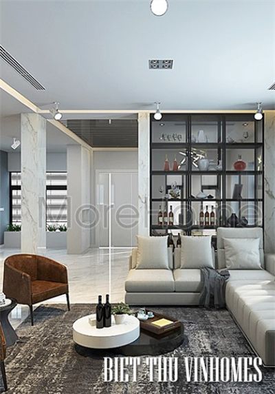 Thiết kế nội thất biệt thự hiện đại tại Vinhomes Central Park