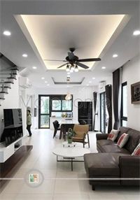 Thi công nội thất biệt thự hiện đại tại Vinhomes Thăng Long - Anh Minh
