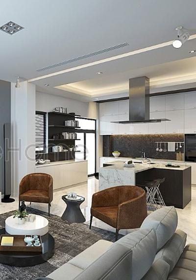 Mẫu nội thất biệt thự hiện đại Vinhomes Central Park